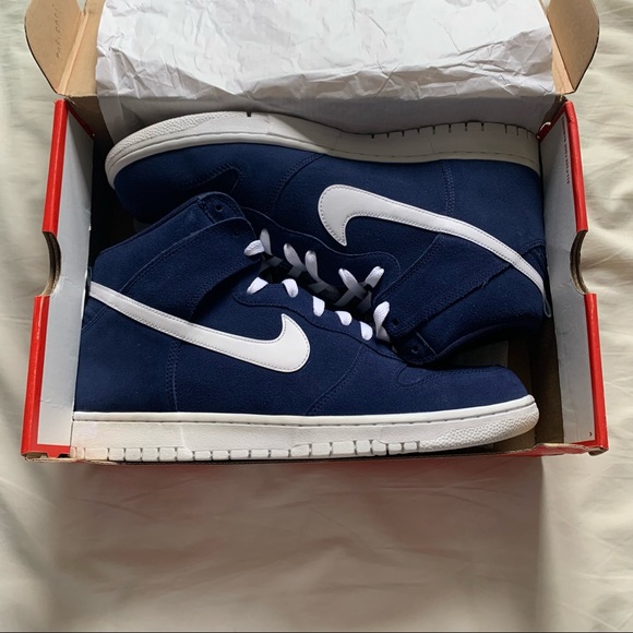 Nike Dunk High Midnight Navy - Picture 2 of 5